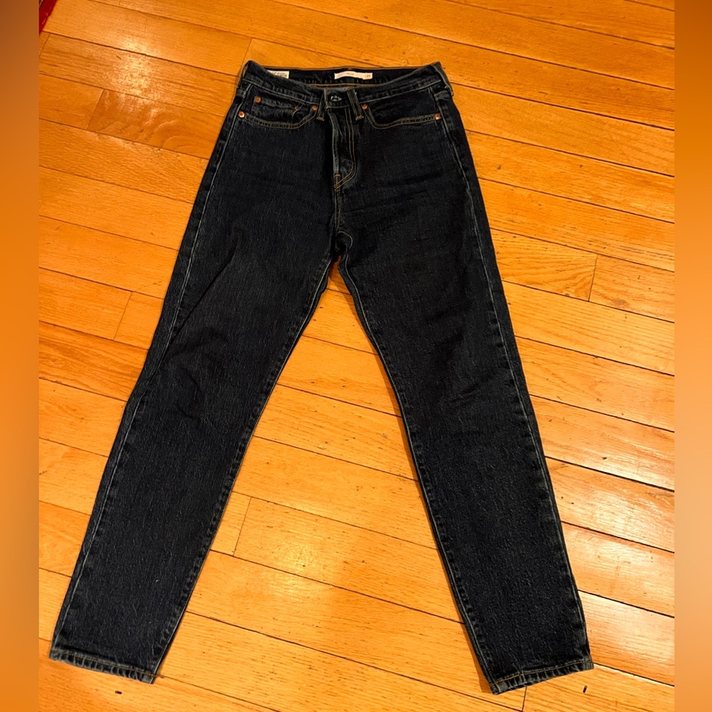 Levi's Wedgie Size 27 Indigo Denim Jeans